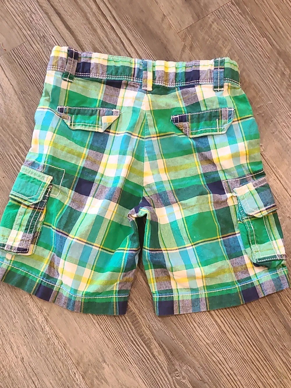 Children's Place/Carter 'Buggy Race Team' Kids Tank Top w/ Matching Plaid Shorts